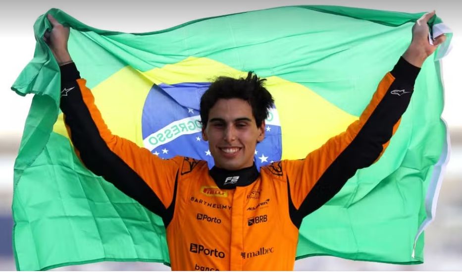 F2: O brasileiro Gabriel Bortoleto é campeão em Abu Dhabi após ficar em 2º.