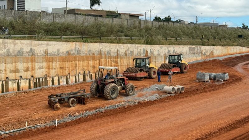 Obra do viaduto do Recanto do Sol avança e tem previsão de entrega para julho deste ano