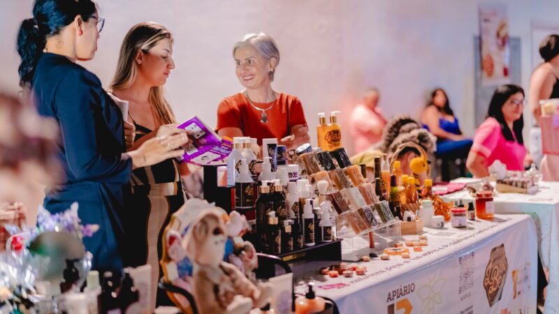 Prefeitura de Anápolis promove 1ª Feira Conexão Mulher durante a Exposição Agropecuária 2025.