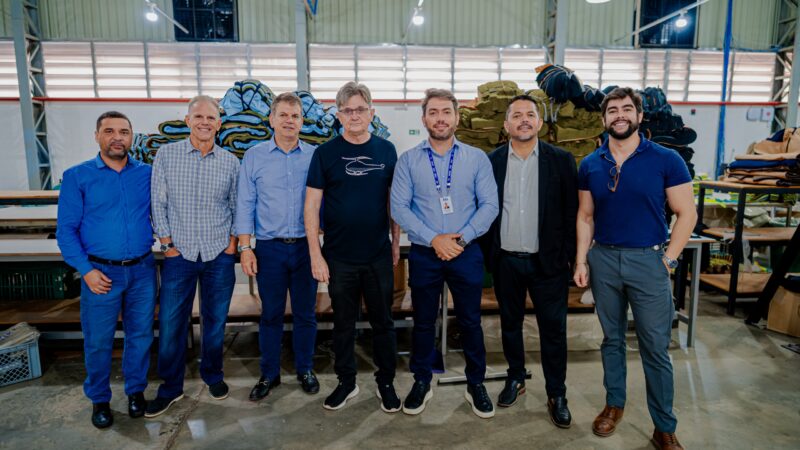 Prefeitura fortalece Projeto Moda Anápolis com visita técnica a indústria têxtil.