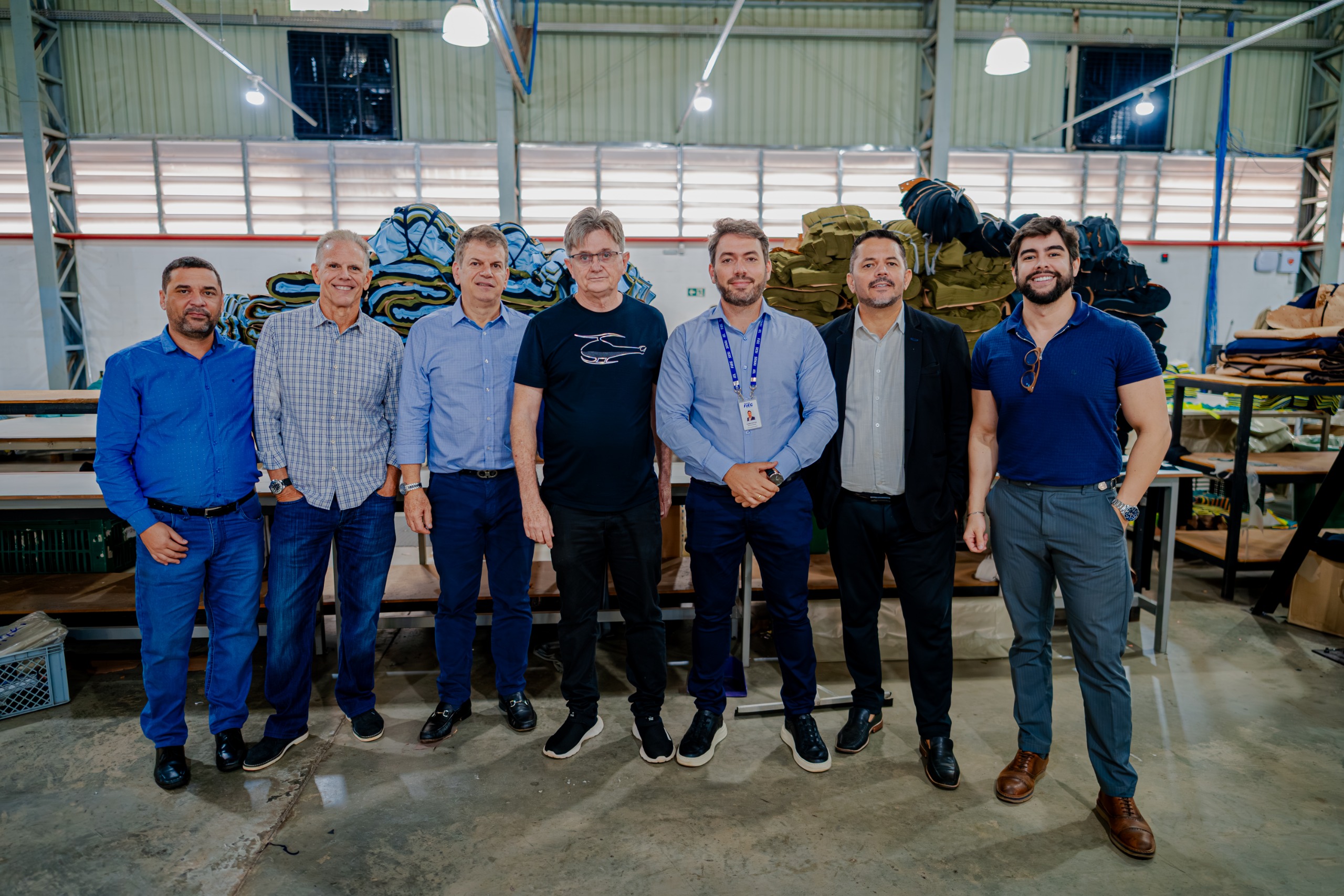 Prefeitura fortalece Projeto Moda Anápolis com visita técnica a indústria têxtil.