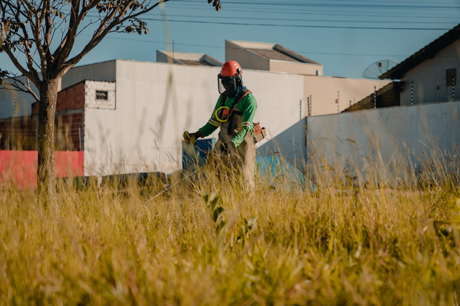 Prefeitura de Anápolis intima todos os responsáveis por lotes com mato alto; multa pode chegar a 50% do valor do IPTU/ITU.