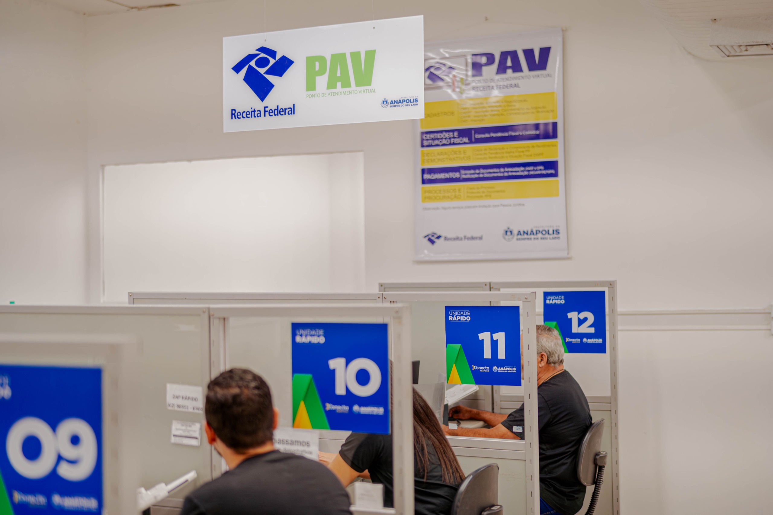 Serviços da Receita Federal passam a ser oferecidos no Rápido do Anashopping a partir desta sexta (22)