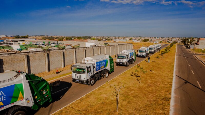 Prefeitura de Anápolis moderniza serviços e emplaca novidades com novo contrato de limpeza urbana.