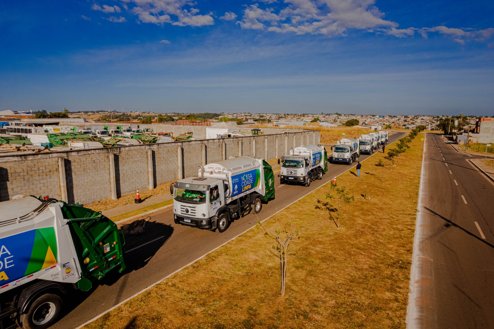 Prefeitura de Anápolis moderniza serviços e emplaca novidades com novo contrato de limpeza urbana.